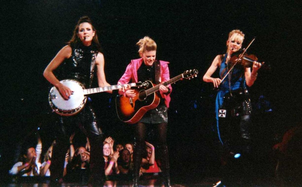 The girls at one of their last concerts in 2003
