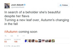 Josh Abbott Twitter