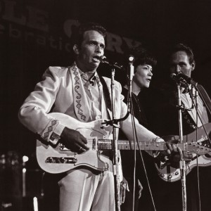 Merle Haggard performing