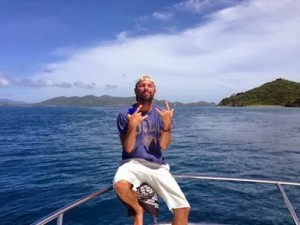 Kenny Chesney in the Virgin Islands 