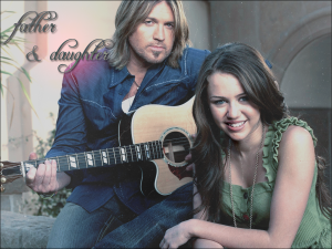 miley-and-Billy-Ray-Cyrus-Wallpaper-
