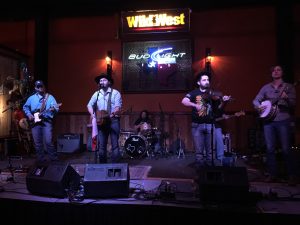 The Cody Sparks Band performing at Wild West Cedar Park Night club. 