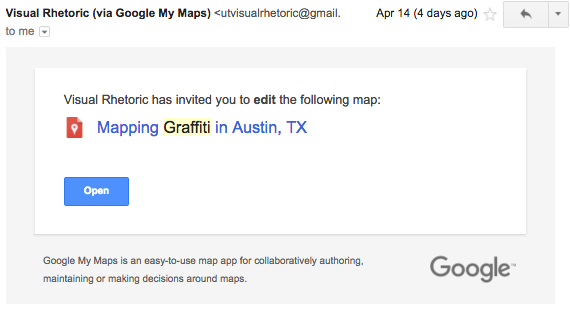 google map invitation
